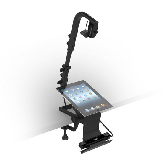 Picture of a Mobile Device Stand MDS2 in use